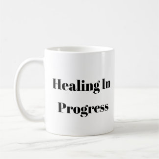 Mug Guérison en cours - Soins mentaux personnalisés