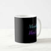 Mug Guérison manifeste Prévention du suicide Premium (Devant droit)