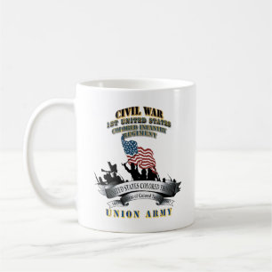 Mug Guerre civile - 1er Reg d'infanterie de couleur de