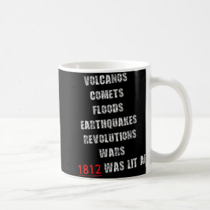 Mug Guerre d'Amérique 1812 Tremblement de terre de New