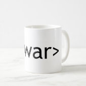 Mug guerre de fin (Devant droit)