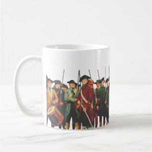 Mug Guerre d'indépendance Milice Minutemen 1775