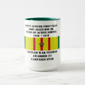 MUG GUERRE DU VIETNAM 1 ÉTOILE (Centre)