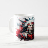 Mug Guerrier amérindien (Devant gauche)