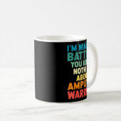 Mug Guerrier Ampu Jambe Ampu Bras Ampu Amputation de l (Devant droit)