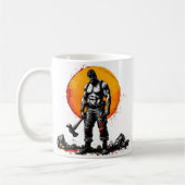 Mug guerrier barbare médiéval imaginaire hummer force (Gauche)