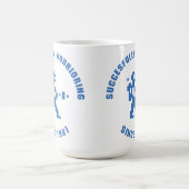 Mug Guerrier - bleu (Centre)