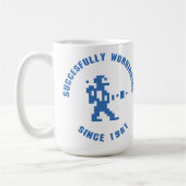 Mug Guerrier - bleu (Gauche)