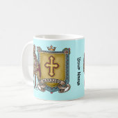 Mug Guerrier Chrétien Pour Dieu (Devant gauche)