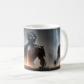 Mug Guerrier Cyborg Foudre (Devant droit)
