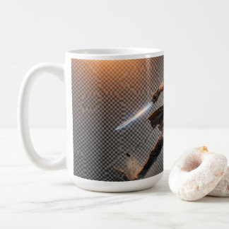 Mug Guerrier d'action Épique