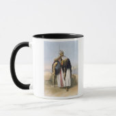 Mug Guerrier d'Amhara, Ethiopie, illustration de ' (Gauche)