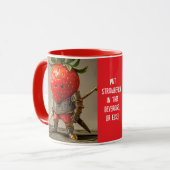 Mug Guerrier de fraises (Devant gauche)