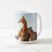 Mug Guerrier de girafe (Devant droit)