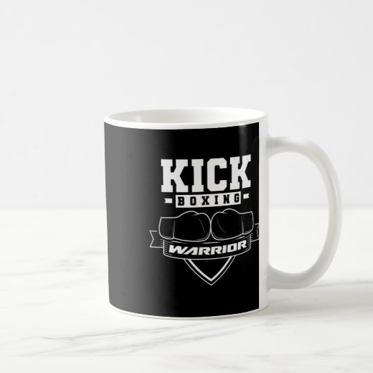 Mug Guerrier de kickboxing Kickbox Kickboxer Kick Boxi (Droite)