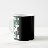 Mug Guerrier de la maladie Magique Unicorne vert orgue (Devant gauche)