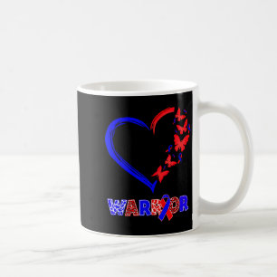 Mug Guerrier de la sensibilisation au cœur et à la mal