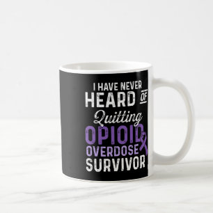 Mug Guerrier de la sensibilisation au surdosage d'opio