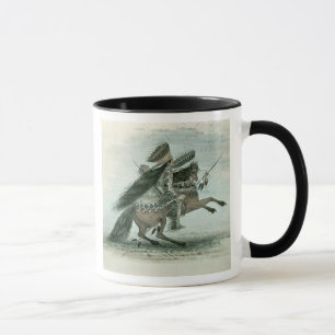 Mug Guerrier de la tribu de corneille (la semaine sur