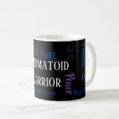 Mug Guerrier de l'arthrite rhumatoïde (Devant droit)