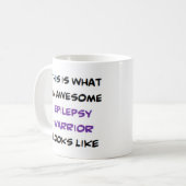 Mug guerrier de l'épilepsie, génial (Devant gauche)