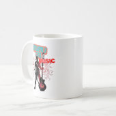 Mug Guerrier de musique (Devant gauche)