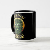 Mug Guerrier de première ligne jaune (Devant gauche)