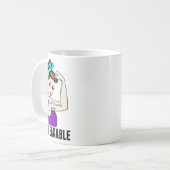 Mug Guerrier de prévention du suicide Incassable Parfa (Devant gauche)