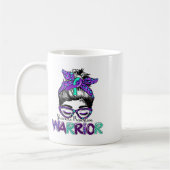 Mug Guerrier de prévention du suicide Messy Bun Suicid (Gauche)