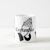 Mug Guerrier de prière prier Thunder_Cove (Centre)