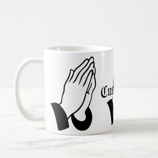 Mug Guerrier de prière prier Thunder_Cove (Gauche)