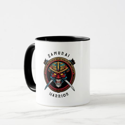 Mug guerrier de Samurai (Devant gauche)