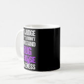 Mug Guerrier de sensibilisation à la surdose 4 (Devant gauche)