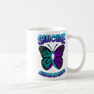 Mug Guerrier de sensibilisation au suicide Purple &