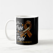 Mug Guerrier de sensibilisation Son combat est notre c (Gauche)