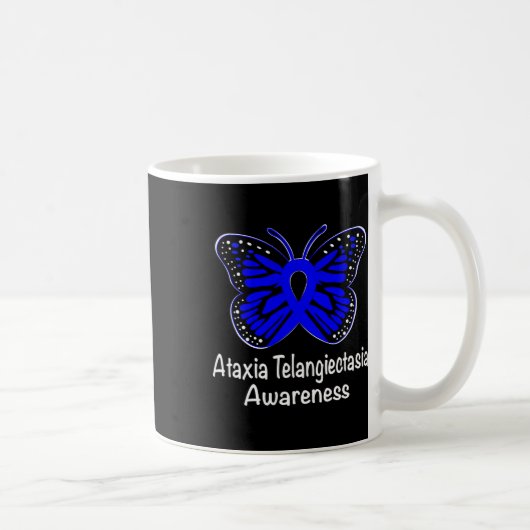 Mug Guerrier de sensibilisation Telangiectasia Support (Droite)