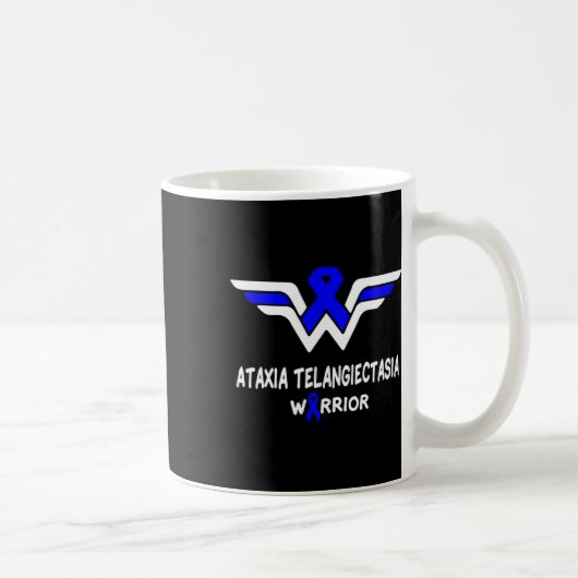 Mug Guerrier de sensibilisation Telangiectasia Support (Droite)