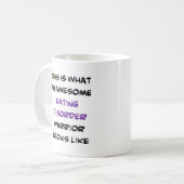 Mug guerrier du désordre alimentaire, génial (Devant gauche)