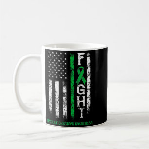 Mug Guerrier du trouble bipolaire Drapeau américain