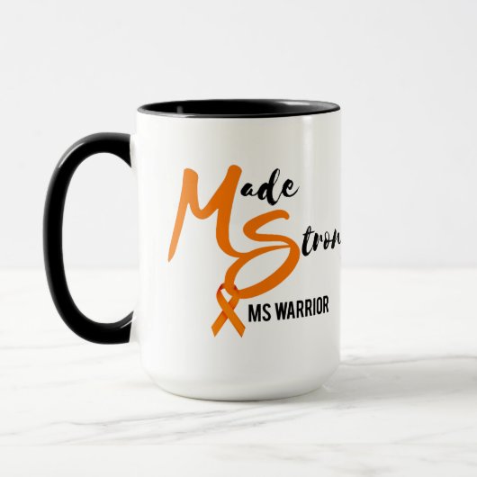 Mug Guerrier fort fait de milliseconde (Gauche)