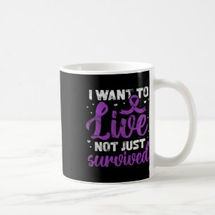 Mug Guerrier Je Veux Vivre Non Seulement Grunge Surviv