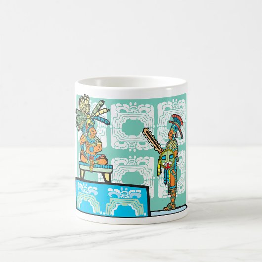 Mug Guerrier Maya et roi