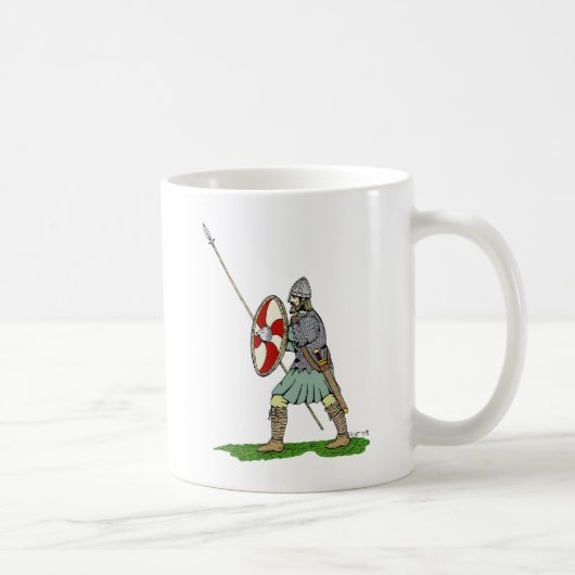 Mug Guerrier médiéval anglais/saxon (Droite)