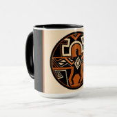 Mug Guerrier Mimbres (Devant gauche)