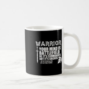 Mug Guerrier - Mois de sensibilisation à la santé ment