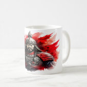Mug Guerrier mongol (Devant droit)