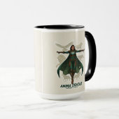 Mug « Guerrier Oracle Anima | Mentalité de Marché pour (Devant droit)