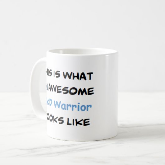 Mug guerrier pkd, génial (Devant gauche)