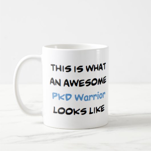 Mug guerrier pkd, génial (Gauche)