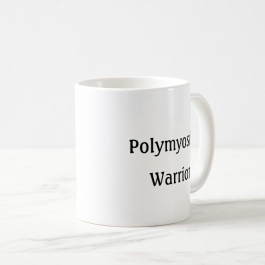 Mug - Guerrier Polymyositis (Devant droit)